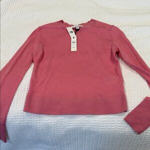 Banana Republic Women's Rose Long Sleeve Top